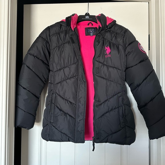 Girls L Polo Winter Coat - Picture 1 of 5